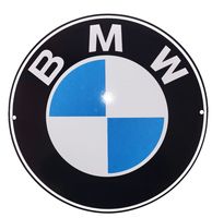 BMW Logo Emaille Bord - 30 cm ø - thumbnail