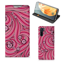 OPPO Reno3 | A91 Bookcase Swirl Pink - thumbnail