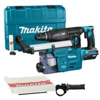 Makita HR008GZ03 Accu Combihamer | 40 V Max | SDS-PLUS | Excl. accu's en lader | met stofafzuiging | In kunststof koffer - HR008GZ03