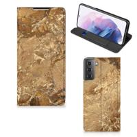 Samsung Galaxy S21 Plus | Standcase | Marmer Creme