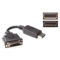 ACT AK3985 Verloopkabel | DisplayPort male/DVI female | Zwart | 15 cm