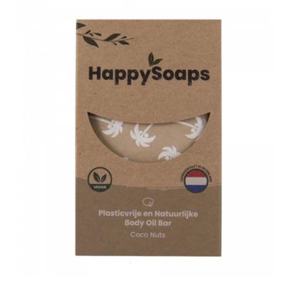 HappySoaps Body Oil Bar Coco Nuts