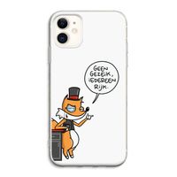 Geen Gezeik: iPhone 11 Transparant Hoesje