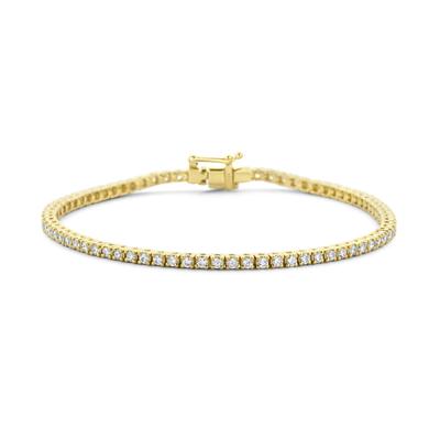 14k Gouden Tennisarmband met Diamant 2.00ct - 2,3 mm, 17,5 cm