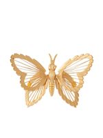 Susan Caplan Vintage broche papillon sertie de cristal pre-owned (années 1970) - Or