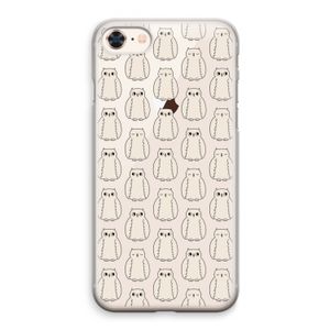 Uilen: iPhone 8 Transparant Hoesje