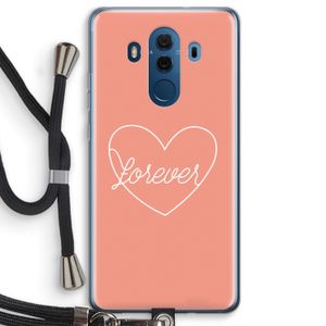 Forever heart: Huawei Mate 10 Pro Transparant Hoesje met koord