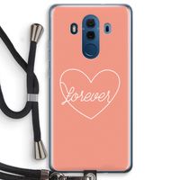 Forever heart: Huawei Mate 10 Pro Transparant Hoesje met koord