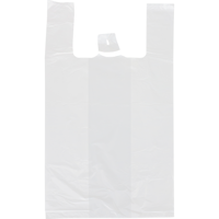 Top Quality Tas | HDPE | 30x 2x10x60cm | hemddraagtas | wit | 1000 stuks