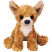 Knuffel Chihuahua hond - 13 cm - pluche - knuffelhond - knuffeldieren