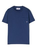 DONDUP KIDS t-shirt à plaque logo - Bleu - thumbnail