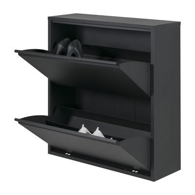Schoenenkast Oscar-2 Zwart