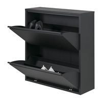 Schoenenkast Oscar-2 Zwart