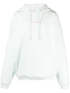 MONOCHROME hoodie en coton à logo imprimé - Vert