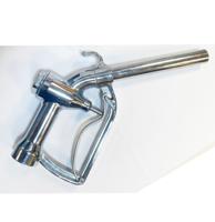 Benzinepomp Pistool Met Haak - Gepolijst Aluminium