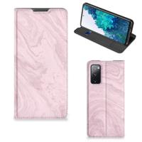 Samsung Galaxy S20 FE | Standcase | Marble Pink - Origineel Cadeau Vriendin