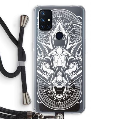 Oh Deer: OnePlus Nord N10 5G Transparant Hoesje met koord