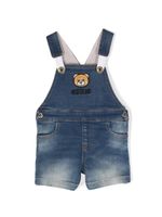 Moschino Kids salopette en jean - Bleu - thumbnail