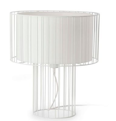 Linda witte tafellamp