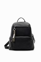 Middelgrote rugzak met Half logo - BLACK - U