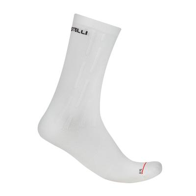 Castelli aero race pro 20 sock white unisex