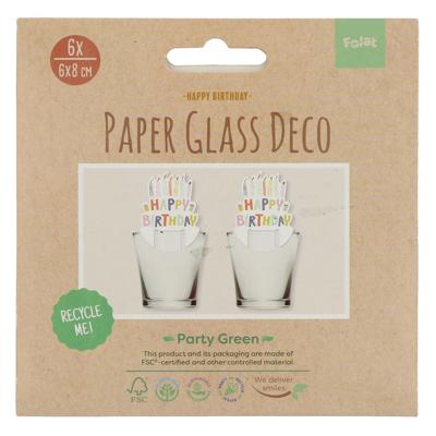 Folat BV Papieren bekertjes eco party 10st.