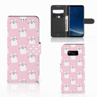 Samsung Galaxy S8 | Telefoonhoesje | Met pasjeshouder | Sleeping Cats
