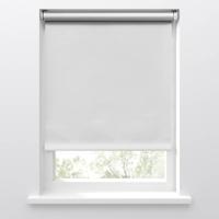 Leen Bakker - Rolgordijn Verduisterend - Sneeuw - 120x160 Cm - Polyester - Wit