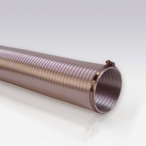 Compactslang Ø 80Mm X 2,5 M Aluminium (Incl. 2 Slangklemmen)