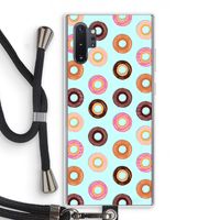 Donuts: Samsung Galaxy Note 10 Plus Transparant Hoesje met koord