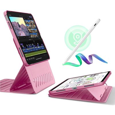 iPad 10th Gen Bundle Shift Magnetic Case with Geo Digital Pencil - Pink