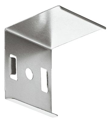 RVS bevestigingsclip voor aluminium hoekprofiel