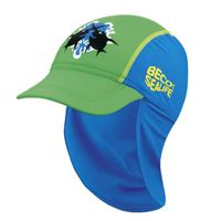 Beco Sealife zonnepetje blauw groen 52 cm Maat