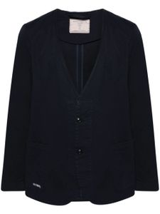 Société Anonyme blazer Yale à simple boutonnage - Bleu