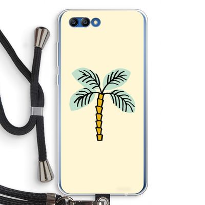 Palmboom: Honor 10 Transparant Hoesje met koord