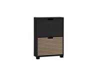 Schildmeyer Schoenenkast Ryker (2 vakken, Matzwart)