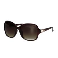 Spectrum zonnebril donker bruin rond dames