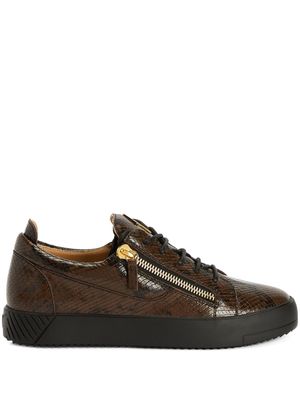 Giuseppe Zanotti baskets Frankie - Marron
