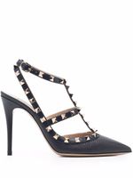 Valentino Garavani escarpins Rockstud 100 mm - Bleu - thumbnail