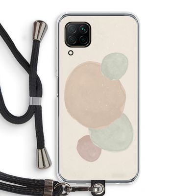 Geo #9: Huawei P40 Lite Transparant Hoesje met koord