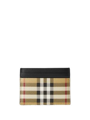 Burberry porte-cartes à motif Vintage Check - Tons neutres