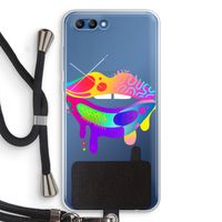 Lip Palette: Honor 10 Transparant Hoesje met koord