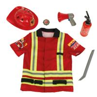 Klein Brandweer kostuum met accessoires Klein Brandweer kostuum met accessoires