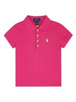 POLO RALPH LAUREN KIDS polo à motif Polo Pony - Rose