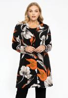 Yoek Blazer A-lijn CAMELLIA | Zwart | Maat 50/52