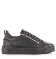 Antony Morato - Zipper sneakers zwart Leer Heren