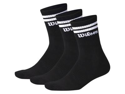 WILSON 3 paar sokken (Zwart, 35-38)