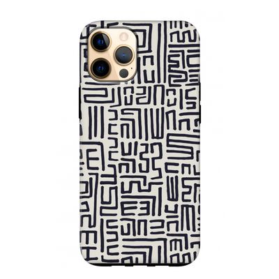 Moroccan Print: iPhone 12 Pro Max Tough Case