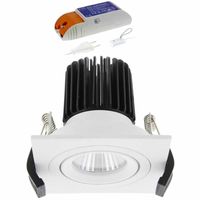LED inbouwspot 13W 2700K 1150 lumen vast compleet Boreano 7