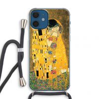 Der Kuss: iPhone 12 mini Transparant Hoesje met koord
